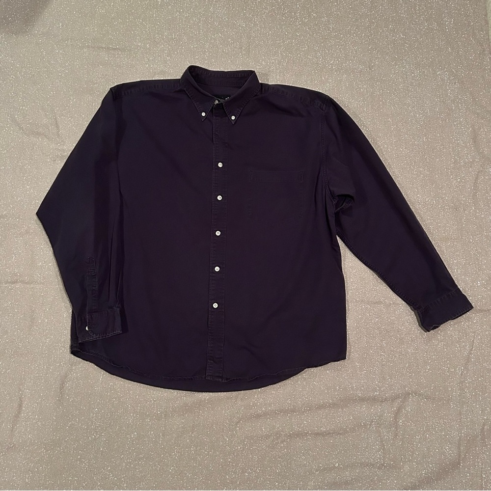 Eddie Bauer navy blue shirt size XL